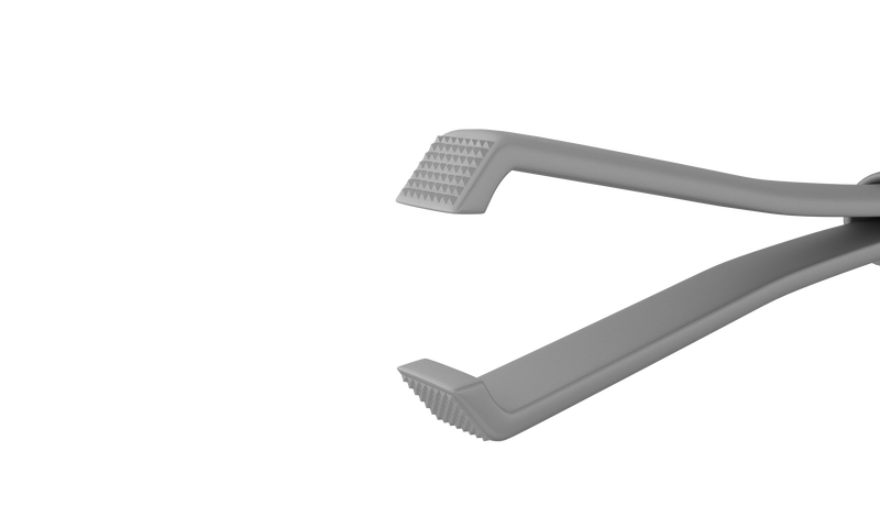 999R 12-450-23 End-Grasping ILM Forceps with Texturized Outer Platform, Enhanced Cohesion, 23 Ga, Tip Only