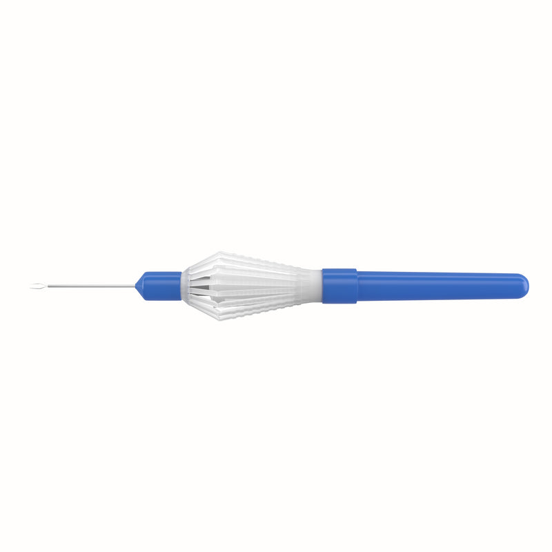 999R 12-304-25DP Disposable Vitreoretinal Gripping Forceps with a "Crocodile Platform", 25 Ga, Plastic Handle 360ᵒ, 6 per Box