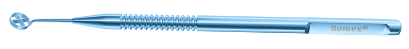 999R 3-0211T Hoffer Optical Zone Marker, with Cross Hairs, 5.00 mm, Length 103 mm, Round Titanium Handle