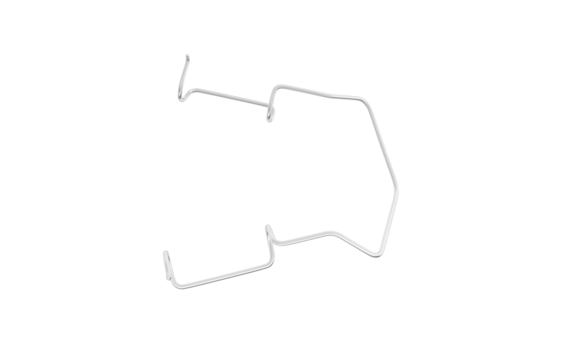 477R 14-0286S Barraquer Wire Speculum, Temporal, Adult Size, 14.00 mm Open Blades, Length 45.00 mm, Stainless Steel