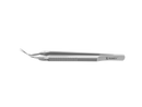 999R 4-0396/MFS Capsulorhexis Forceps with Scale (2.50/5.00 mm), Cross-Action, for 1.50 mm Incisions, Straight Stainless Steel Jaws (8.50 mm), Short Lever (16.00 mm), Medium (91 mm) Flat Stainless Steel Handle, Length 110 mm