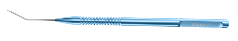 550R 13-170 Trisector for DALK Procedure, Flat 1.40 x 0.70 mm Tip, Titanium Handle, Length 124 mm