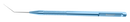 748R 13-160 Manipulator for DLEK Procedure, Z-hook with Blunt Tip, Length 120 mm, Round Titanium Handle