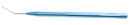 726R 7-142 Holz Capsule Polisher, Angled Shaft, Texturized Bottom and Sharpened Ridge at the Top for Delicate Polishing, Length 123 mm, Round Titanium Handle