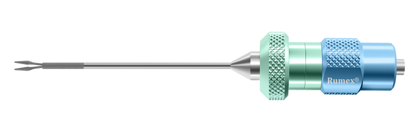 025R 12-304-23 Gripping Vitreoretinal Forceps with a "Crocodile" Platform, 23 Ga, Tip Only