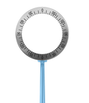 314R 2-036T Degree Gauge with Beveled Face, 12.00/16.00 mm Diameters, Length 132 mm, Titanium