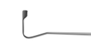 358R 5-040 Jameson Muscle Hook, 2.00 mm Bulbous Tip, 9.50 mm Flat Hook, Length 135 mm, Flat Titanium Handle