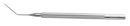 567R 13-151S Cindy Sweeper DSEK Spatula, Angled, 12.00 mm from Bent to Tip, 0.70 mm Diameter Shaft, Length 114 mm, Stainless Steel