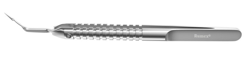 122R 7-111S Prechopper Angled, Cross-Action, Max Opening 3.00 mm, Round Handle, Length 116 mm, Stainless Steel