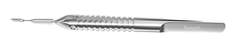 089R 7-1162S Combo Prechopper for Sub-2.00 mm Coaxial Micro Phaco, Straight, Cross-Action, Max Opening 2.00 mm, Round Handle, Length 121 mm, Stainless Steel