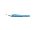 999R 4-0396/SF Capsulorhexis Forceps with Scale (2.50/5.00 mm), Cross-Action, for 1.50 mm Incisions, Straight Stainless Steel Jaws (8.50 mm), Short Lever (16.00 mm), Short (71 mm) Flat Titanium Handle, Length 90 mm