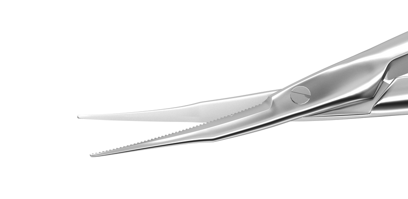 252R 11-0481S Shepard-Westcott Curved Tenotomy Scissors, Right, Blunt Tips, 16.00 mm Blades, Length 123 mm, Stainless Steel