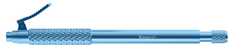 115R 12-001T Vitreoretinal Instrument Handle, One Finger Control, Length 108 mm, Titanium
