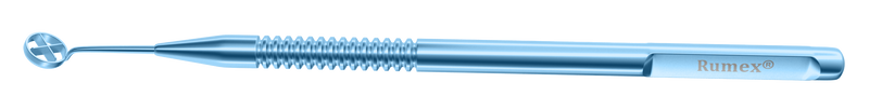 678R 3-0213T Hoffer Optical Zone Marker, with Cross Hairs, 6.00 mm, Length 103 mm, Round Titanium Handle