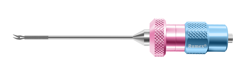 786R 12-2085 Angled Horizontal Vitreoretinal Scissors, 45°, Short Blades, 20 Ga, Tip Only