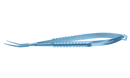 405R 4-20111T ICL Cartridge Loading Forceps, Angled 30° Long Jaws, Round Handle, Length 120 mm, Titanium