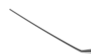 112R 13-031 Double Spatula, 0.50 mm and 1.00 mm Wide, 12.00 mm Long, Length 134 mm, Round Titanium Handle