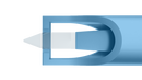 023R 6-322/6-0531 LRI Diamond Knife, 20° Trifacet Blade, 1.00 mm, Calibration Mechanism with 3 Preset Depths of 500, 550, and 600 Microns, Length 125 mm, Titanium Handle