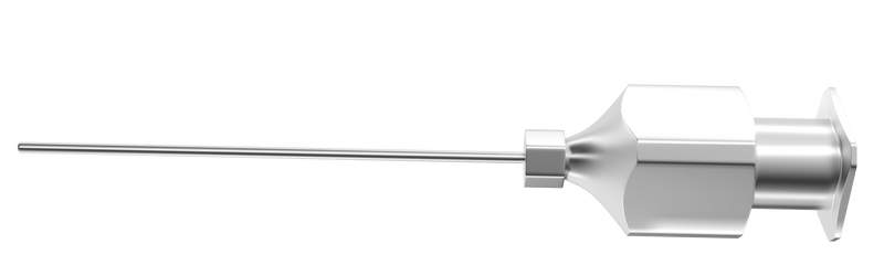 999R 15-049-23 Irrigating Cannula, Straight Blunt Tip, Polished, 23 Ga x 25 mm