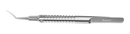 026R 4-0312S Microcoaxial Capsulorhexis Forceps, Ultrathin, 11.50 mm Curved Jaws, for 2.00 mm Incision, with Alignment Mechanism, Length 106 mm, Stainless Steel