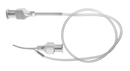 885R 15-119 Gills I/A Cannula with Silicone Tubing, Side by Side Front Opening, 23/23 Ga