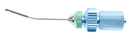 242R 4-0375 Capsulorhexis Forceps with Internal Ruler, 23 Ga, 6 Engravings, with Lock, Micro Jaws, Tip Only