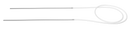 999R 21-R7001 Lacrimal Intubation Set, 23 Ga x 17.5 cm Probe, 30 cm Silicone Tubing, Disposable, 3 per Box