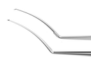 999R 4-0331D Disposable Utrata Capsulorhexis Forceps, Cystotome Tips, Curved, 6 per Box