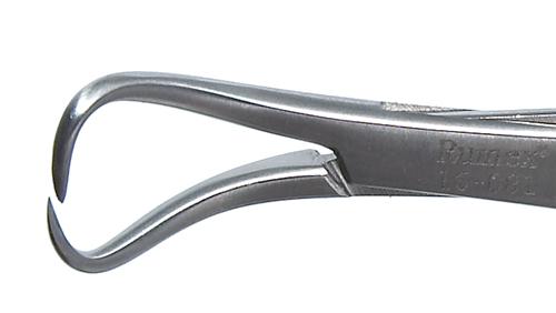 368R 16-081S Towel Forceps, Ring Handle, Length 125 mm, Stainless Steel