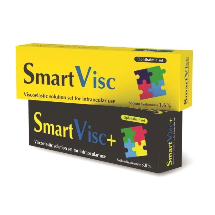 999R SmartVisc Viscoelastic Solution Set for Intraocular Use. Ophthalmic Set Includes: One Syringe with 1.00 ml Sodium Hyaluronate 1.6%; One Single-Use Injection Cannula, Luer-Lock, 27 Ga